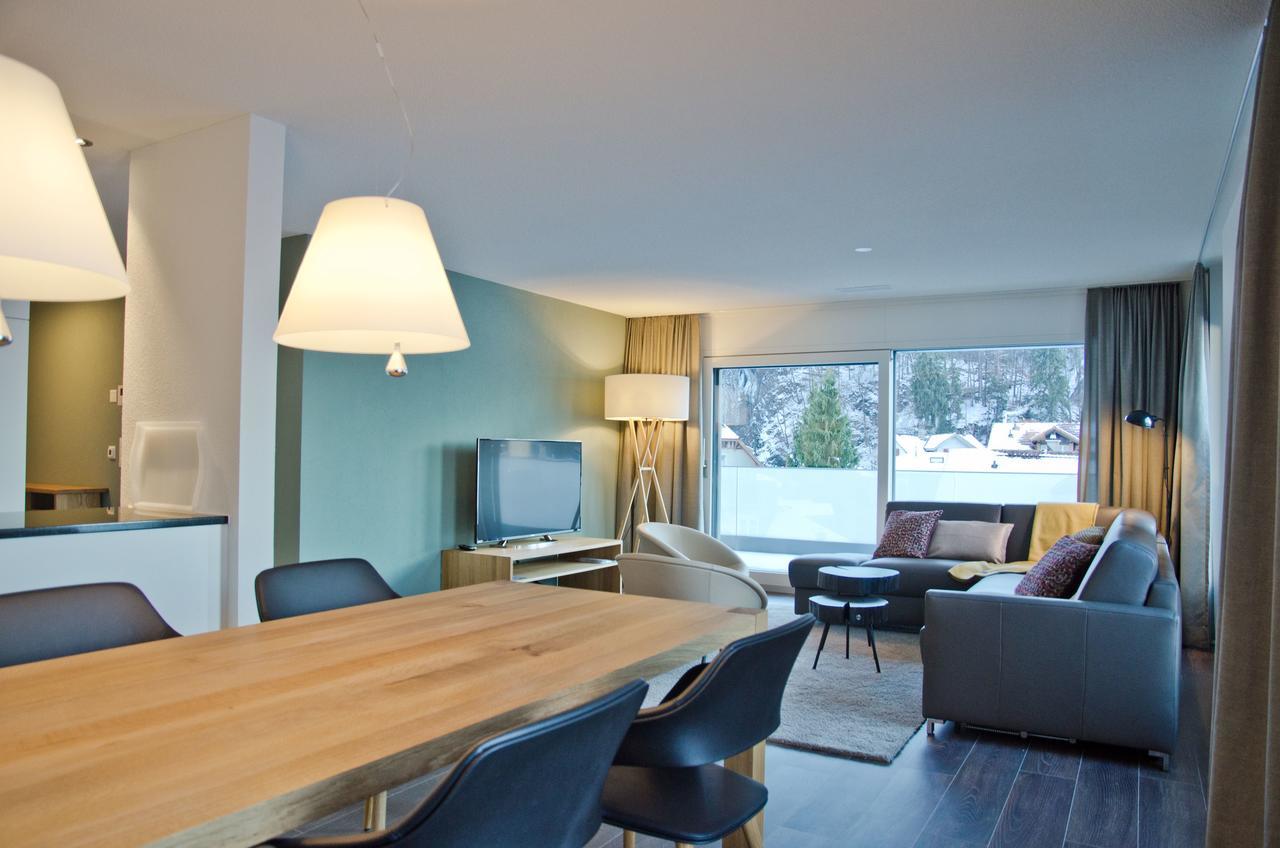 Apartment Krokus - Griwa Rent Ag อินเทอร์ลาเคน ภายนอก รูปภาพ